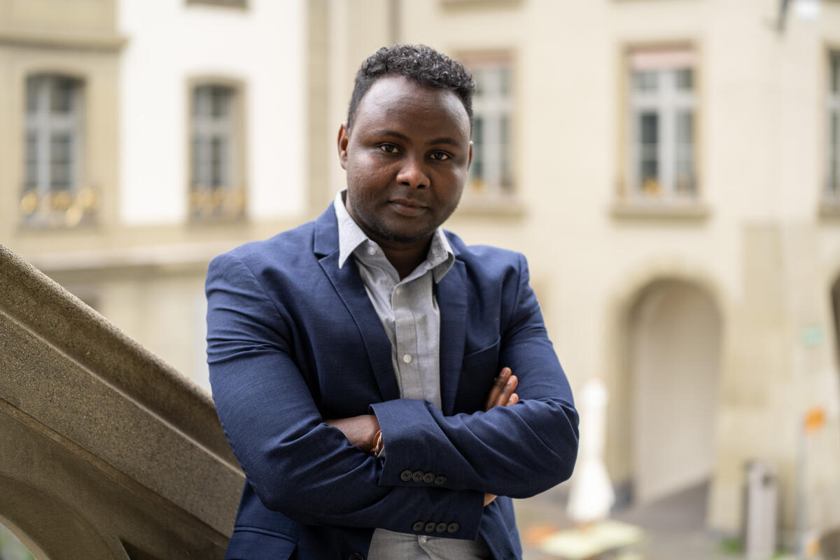 Switzerland. Eritrean refugee co-organizes the Swiss Refugee Parliament.