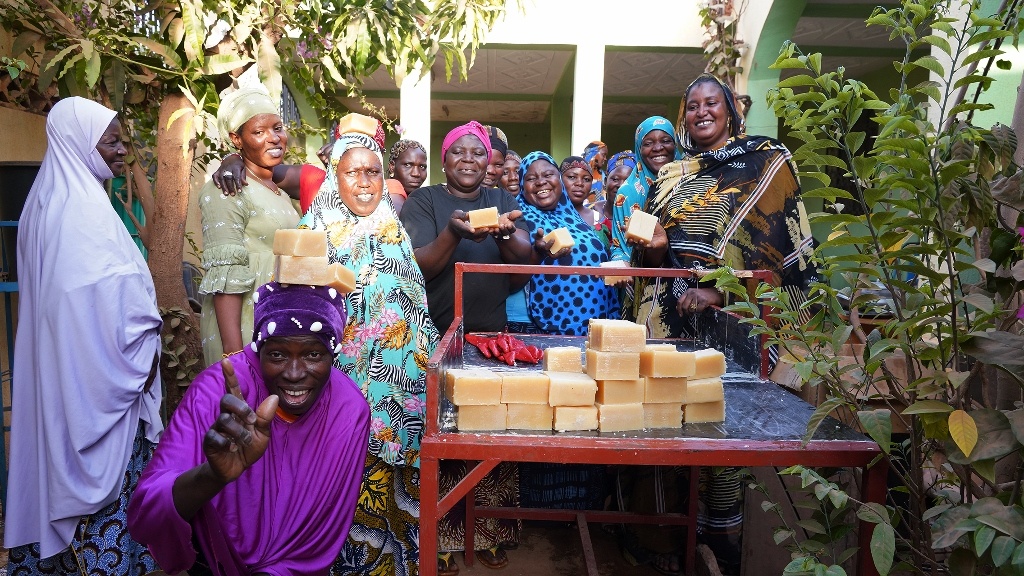 Femmes r&eacute;fugi&eacute;es au Burkina Faso