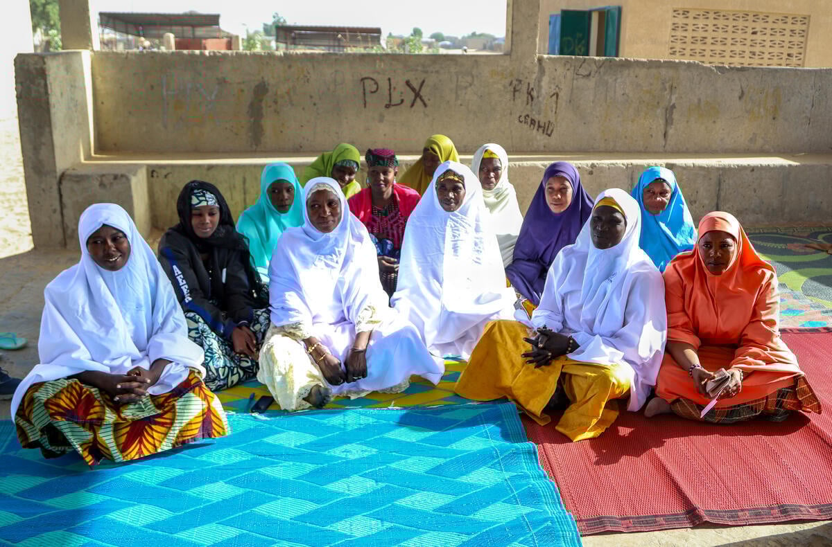 Niger. Lafia Ouwar Jiki is a network of forcibly displaced and host community women that supports self-reliance in Awaridi, Diffa