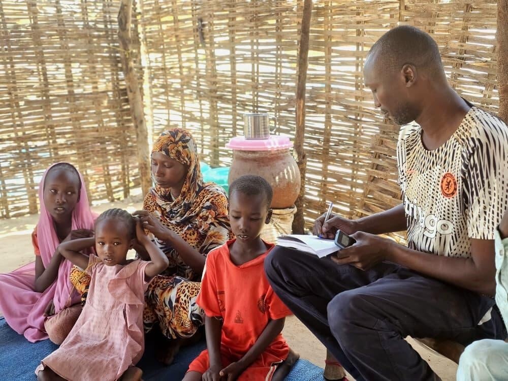 Central African Republic. A Sudanese refugee rebuilds his life to secure his children&rsquo;s future