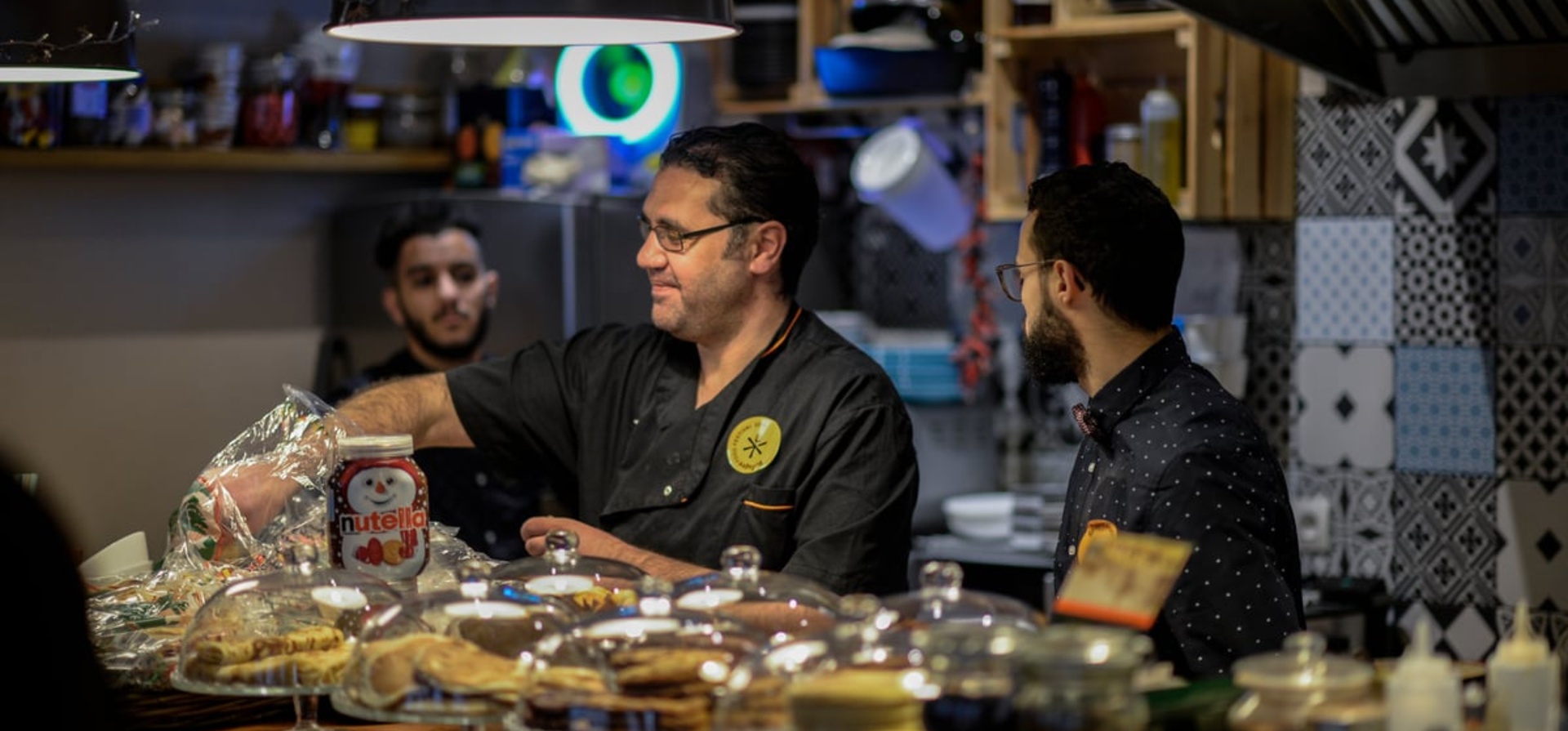 France. Refugee Food Festival in Strasbourg