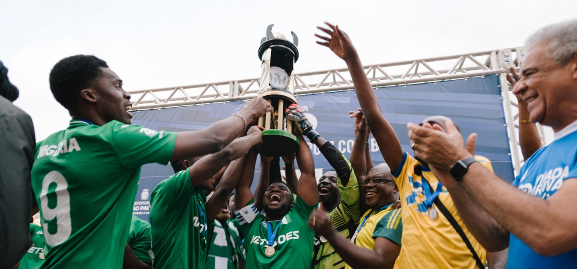 Brazil. Sao Paulo hosts the 4th Refugee Football Cup