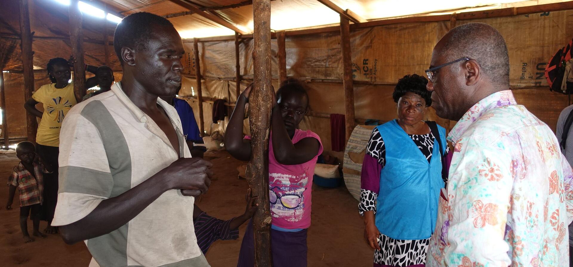 DRC - RRC meets with South Sudan refugees