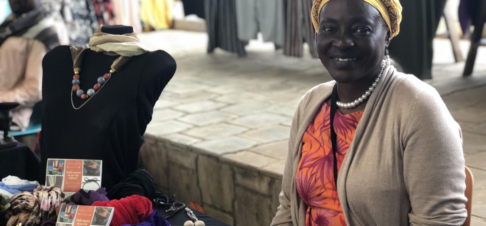 Kenya. Refugee Christmas market