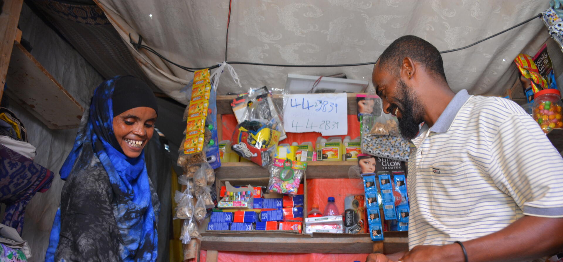 Somalia. Livelihoods training empowers Ethiopian businessman