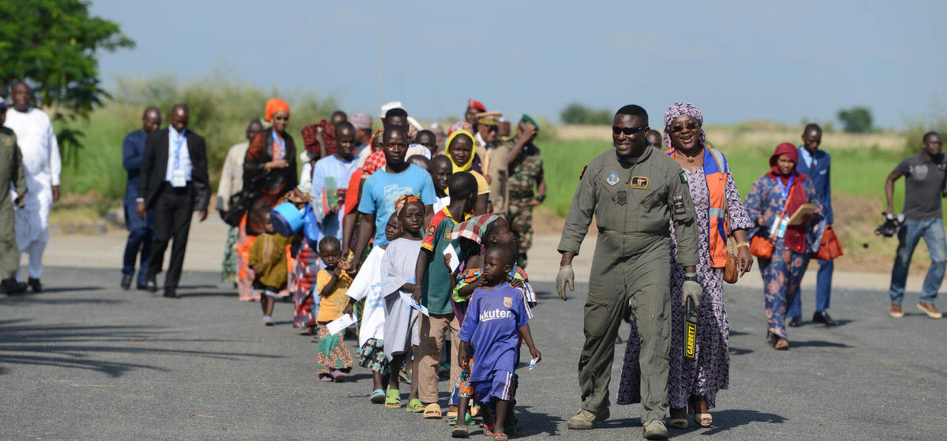 Cameroon. Nigerian refugees volunteer to be repatriated