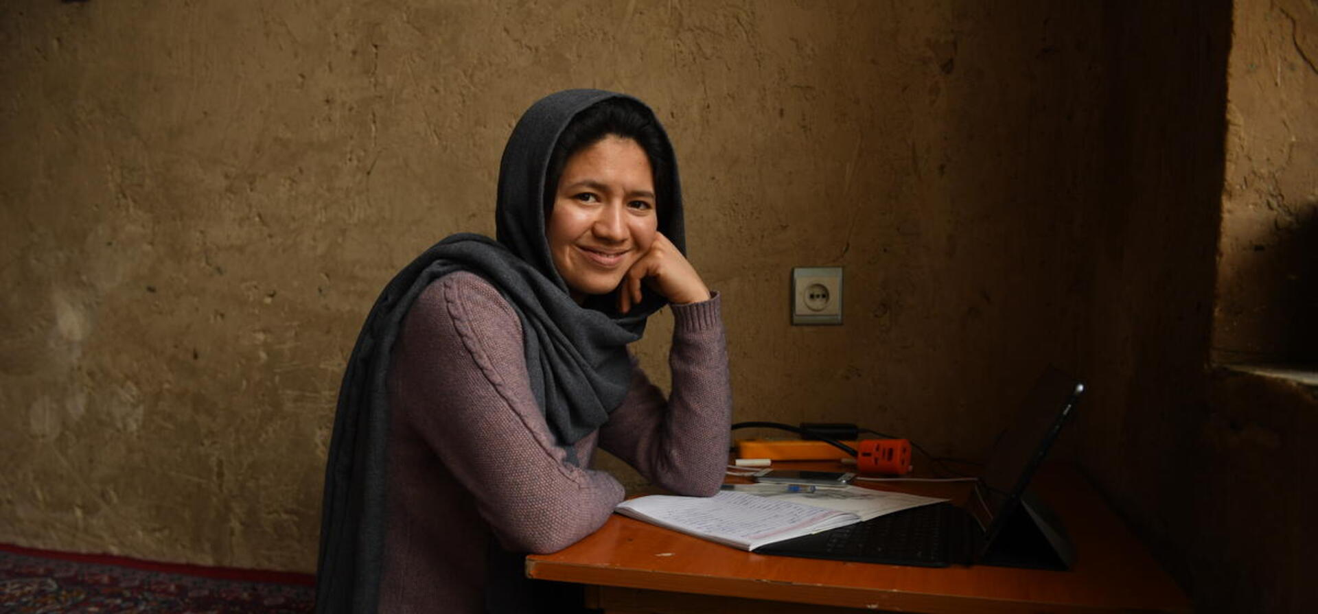 Afghanistan. Born in exile, young returnee excels on DAFI programme