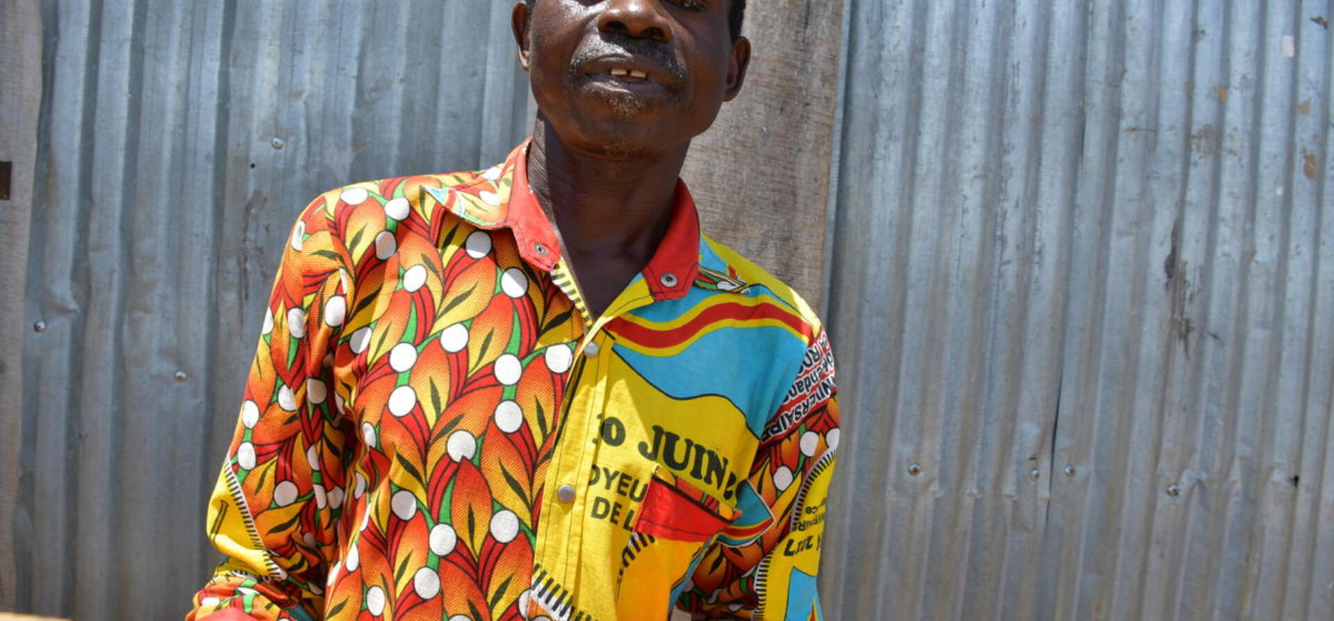 Democratic Republic of Congo. Refugees make soap to help fight COVID-19