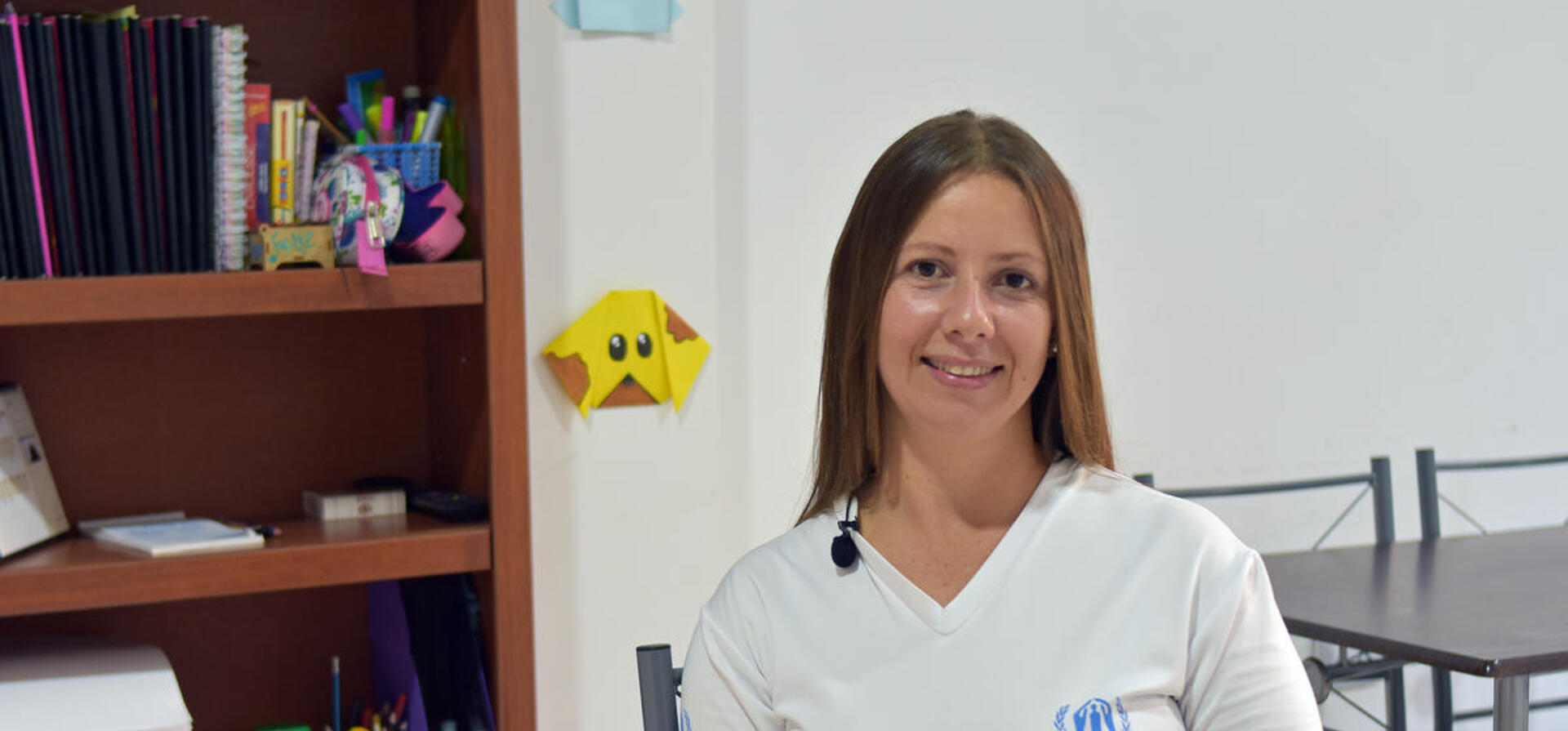 Colombia. UNHCR volunteer helps fellow Venezuelan refugees integrate