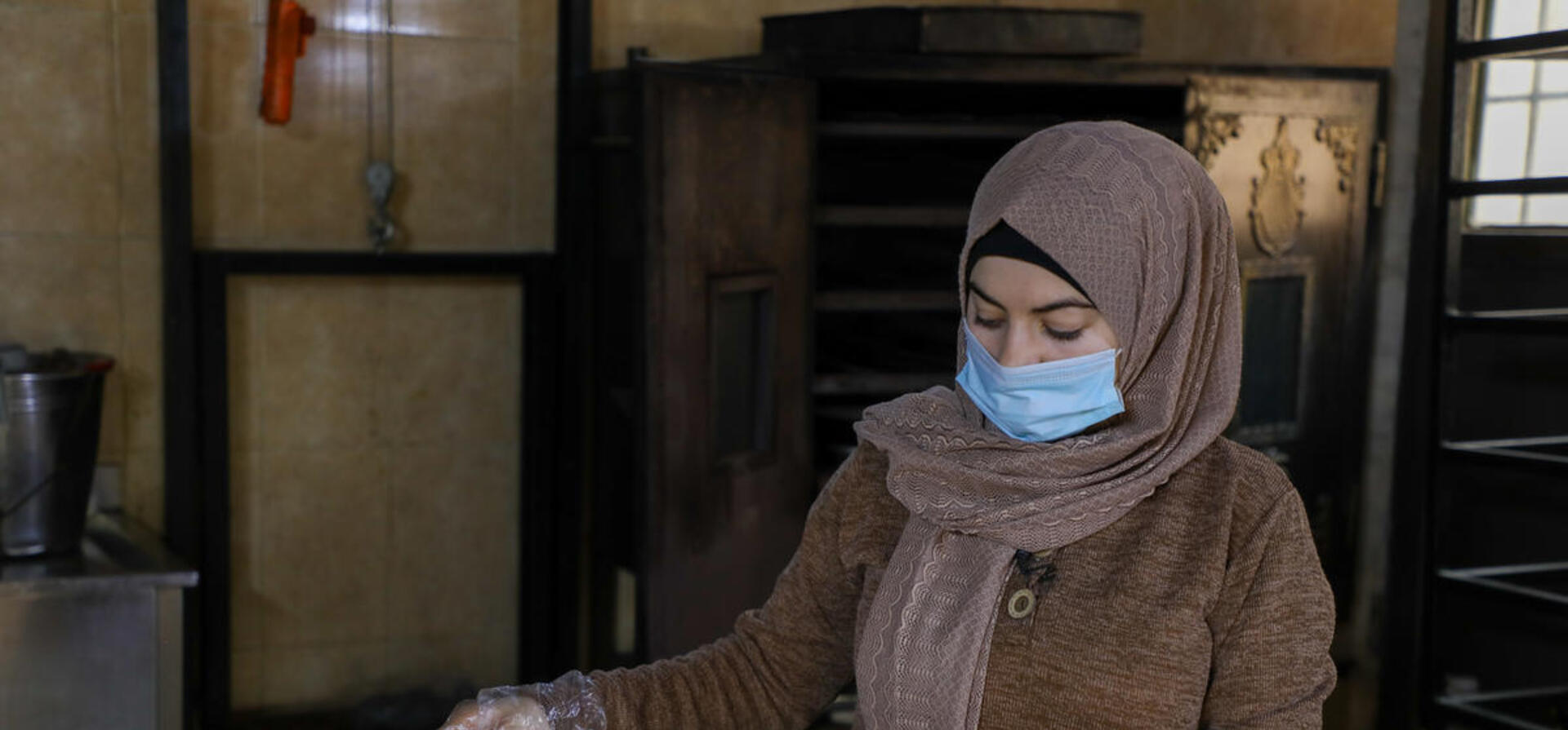 Jordan. UNHCR helps Syrian refugee find work after harsh impacts of COVID-19