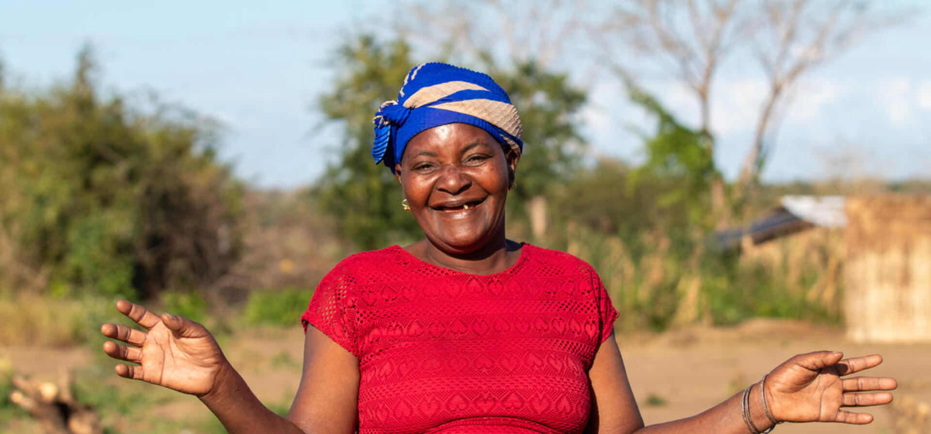 Mozambique. IDP midwife in Cabo Delgado