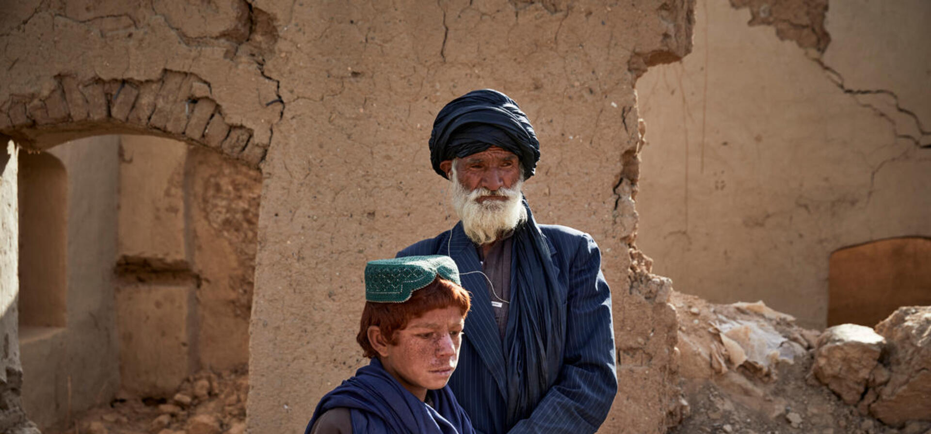Afghanistan. IDP family in Helmand Province