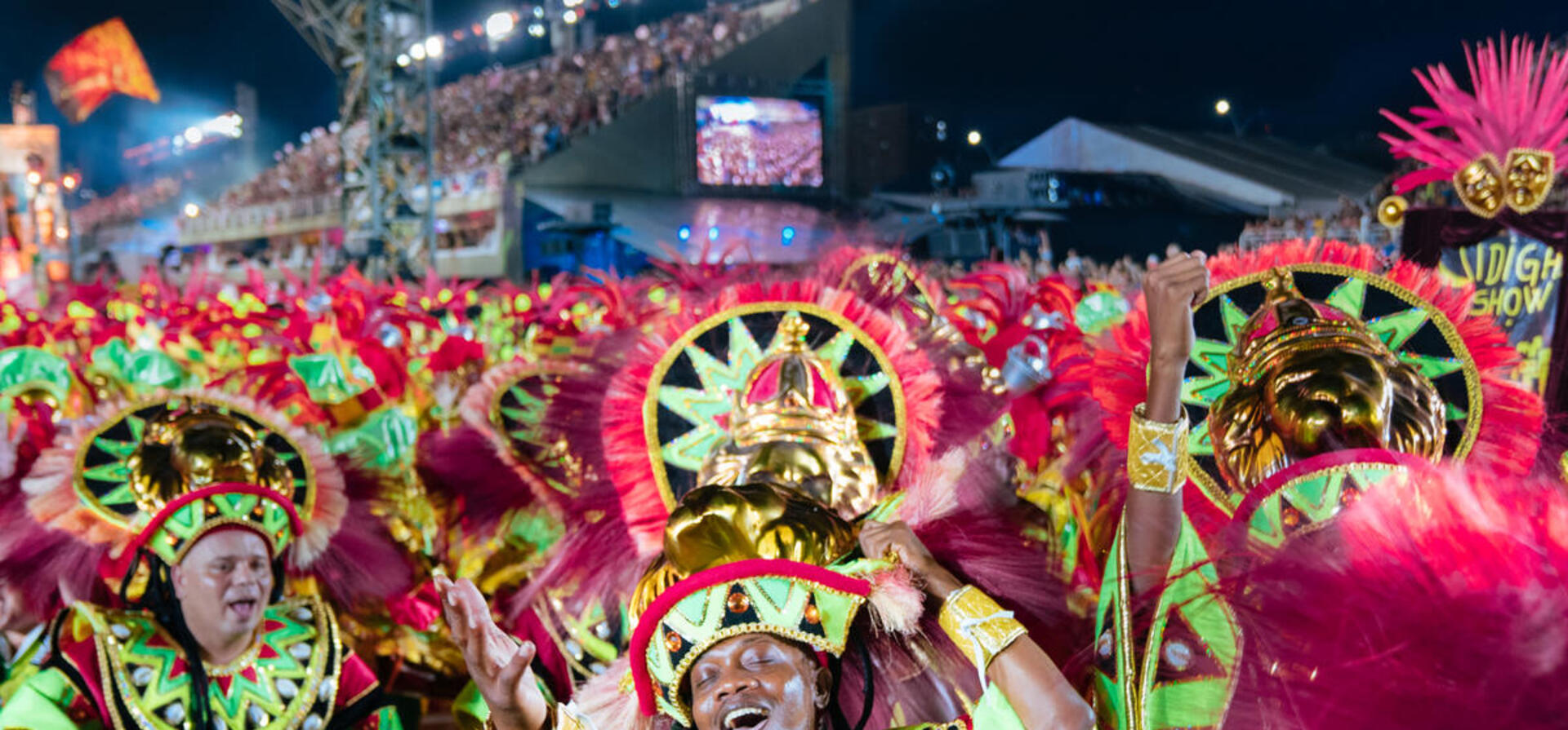 For Yves Abdalá, taking part in Rio's Carnival parade was 'pure happiness.'