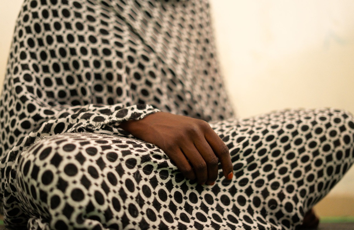 Une réfugiée soudanaise dans l'est du Tchad.