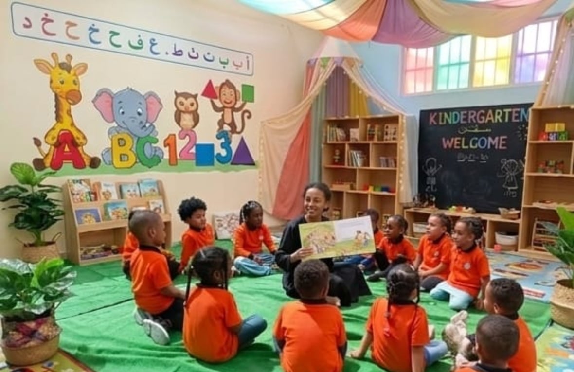 Alongside her studies, Sarah works as a kindergarten teacher and hopes one day to establish her own school to create opportunities for children to learn.