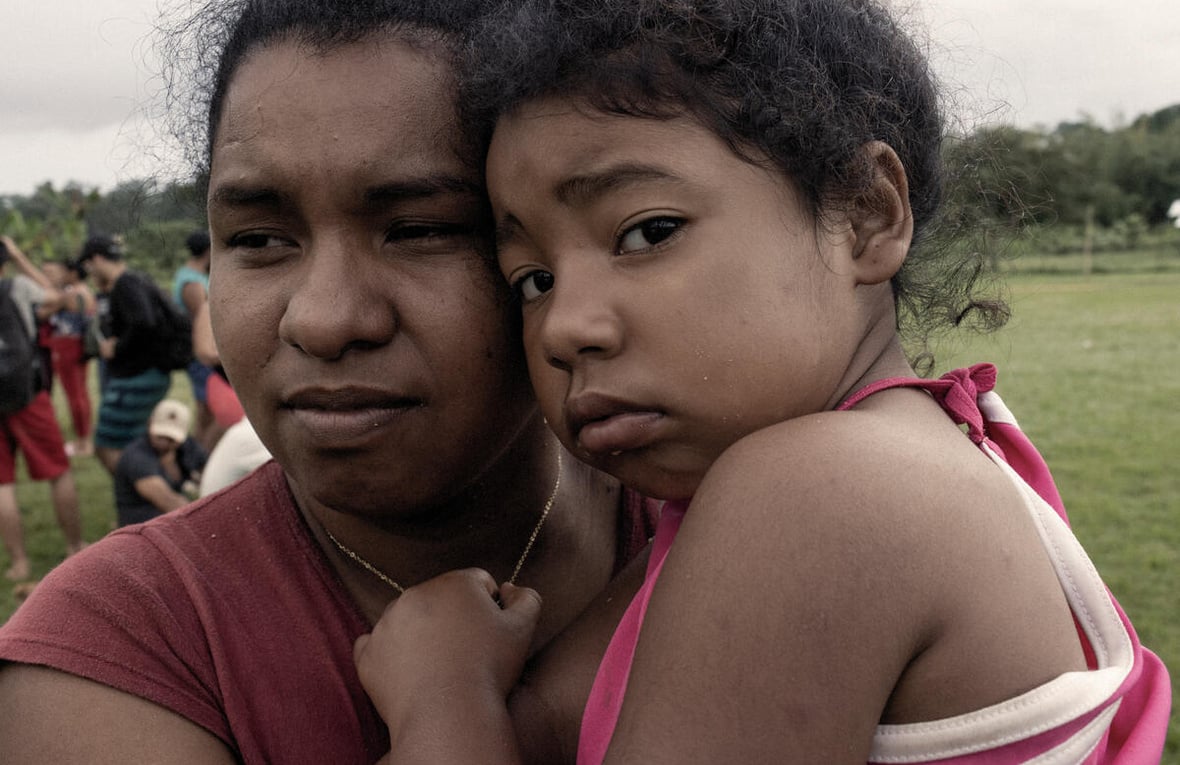 Panama. Refugees and migrants brave hazardous jungles of Darien Gap on their way north