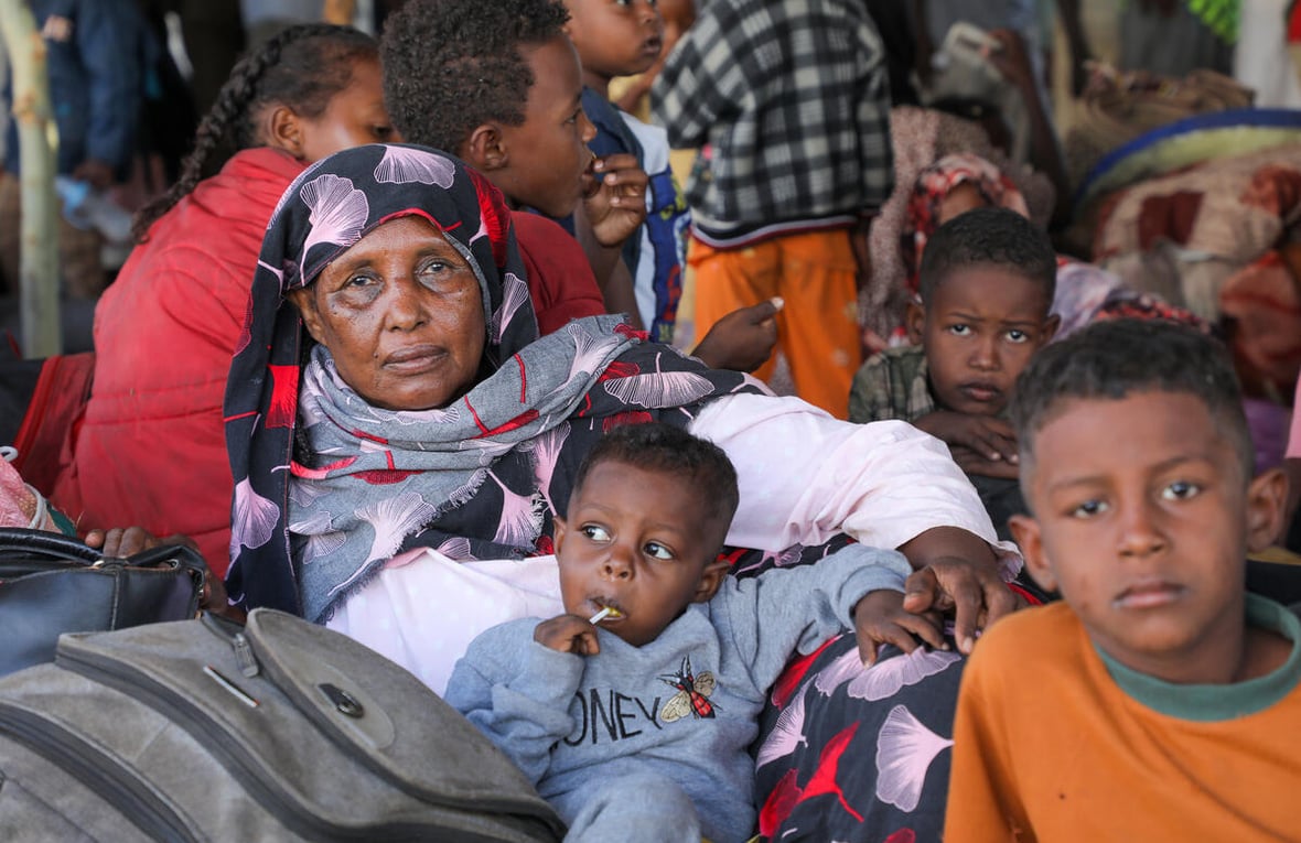 Since December 2024, around 2,000 people have been arriving daily in Renk, South Sudan, fleeing the ongoing conflict in Sudan. Over 1 million people have now arrived since the conflict started in April 2023