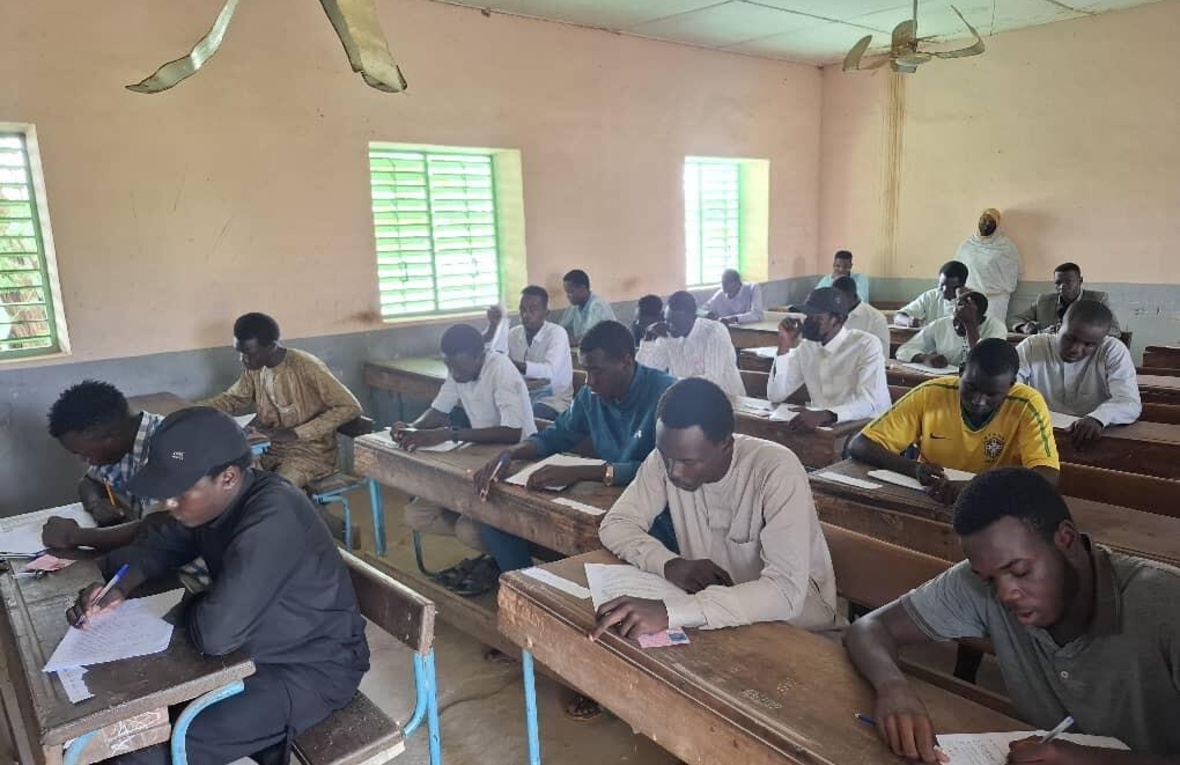 Chad. Nearly 5,000 Sudanese refugee students complete their high school exams
