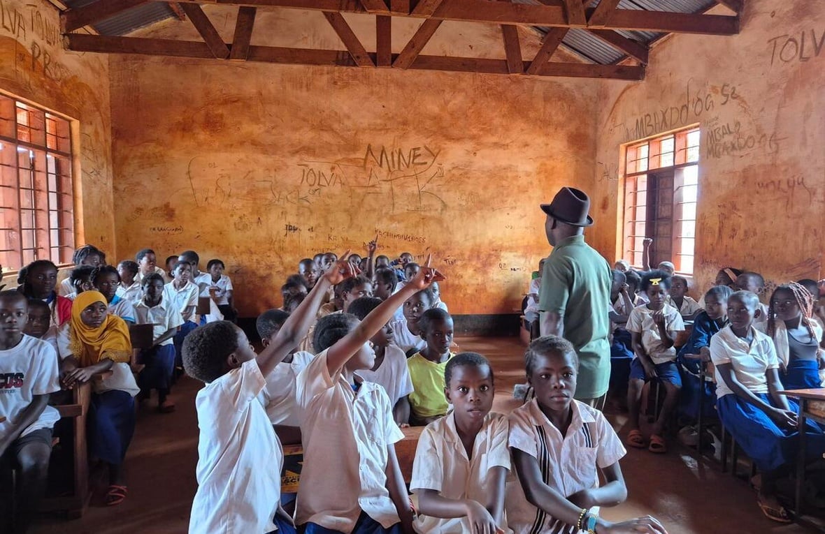 Tanzania. Young Congolese refugee dreams of becoming a teacher