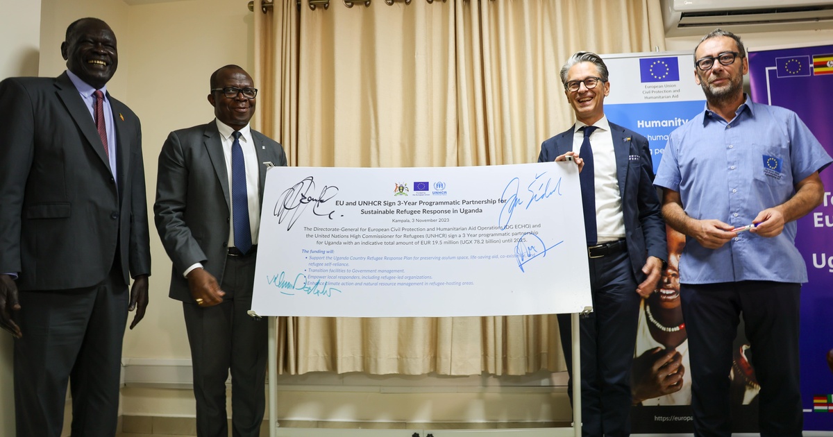 EU and UNHCR announce 3-year partnership for sustainable refugee ...