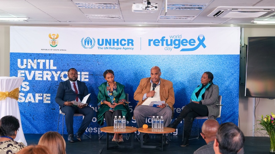World Refugee Day commemoration in Pretoria, South Africa - highlighting solidarity and solutions for refugees. 