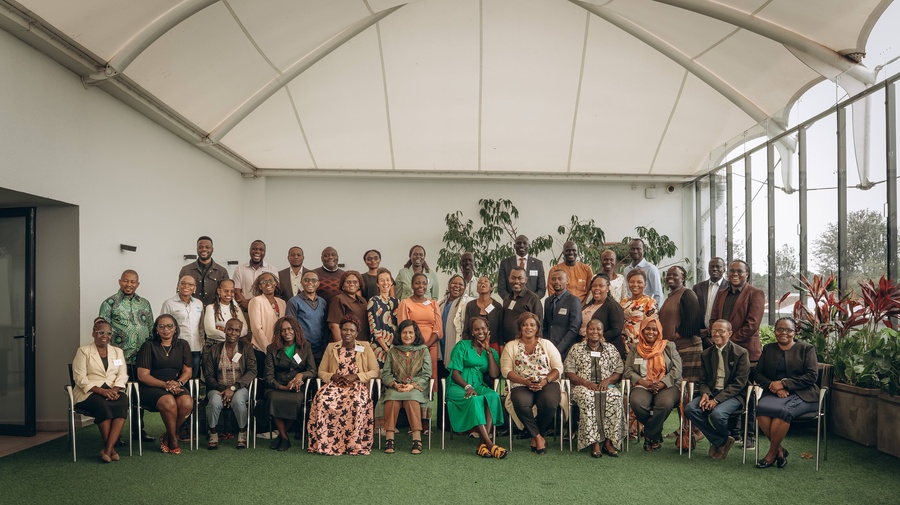 Participants at a regional workshop on refugee leadership, inclusion and meaningful participation in policy and decision-making processes.