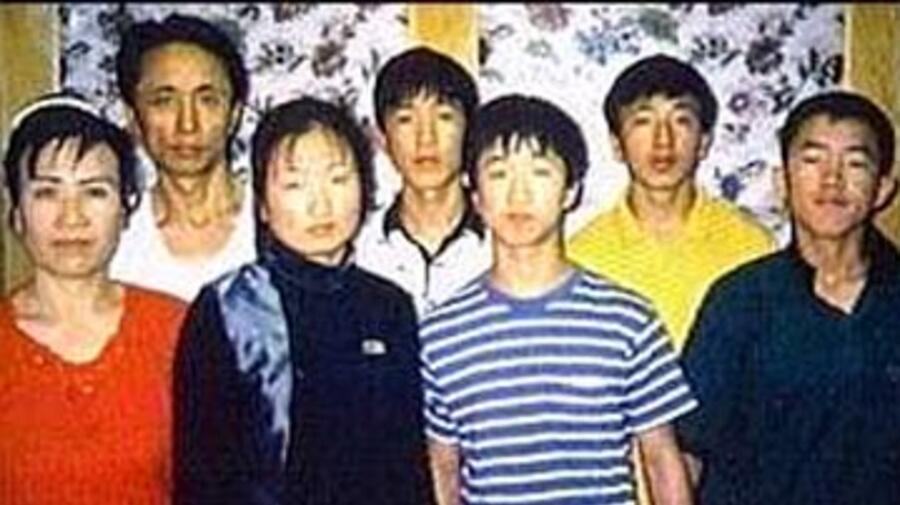 The family fled North Korea two years ago.