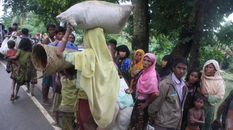 Bangladesh. Rohingya new arrivals