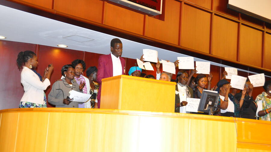 Ethiopia - Refugees call for peace at HLRF