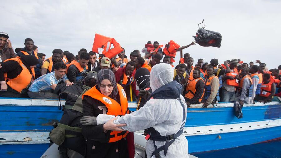 Italy. Operation Mare Nostrum