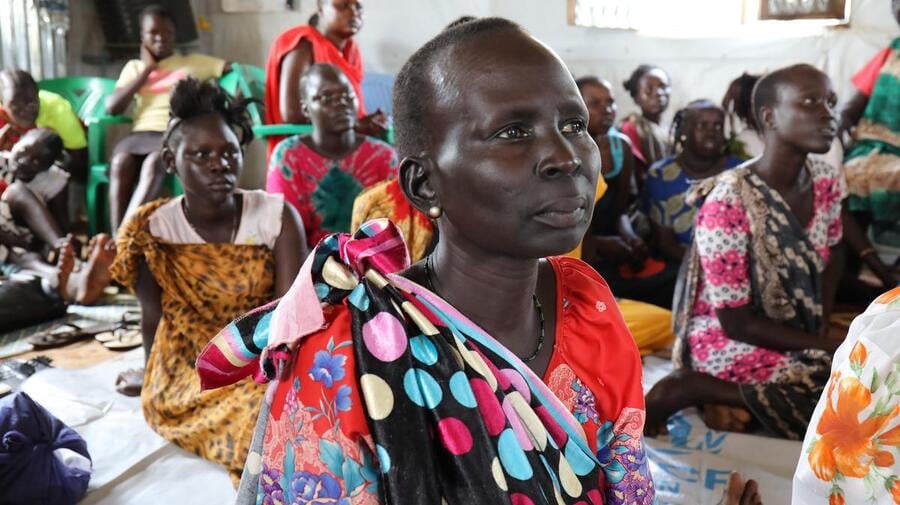South Sudan. Deputy High Commissioner meets internally displaced