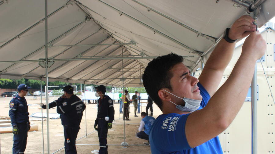 UNHCR supports health service response to COVID-19 in the border between Colombia and Venezuela