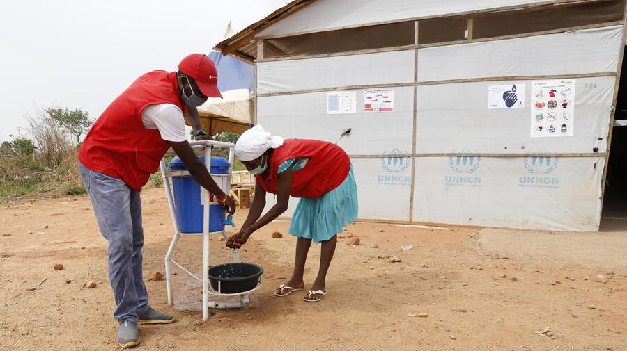 Nigeria. UNHCR continues to deliver protection and assistance for Cameroonian refugees as the nation fights the spread of COVID-19 virus