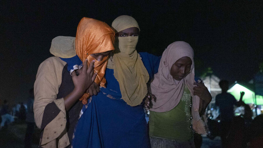 Indonesia. Rohingya land in Aceh