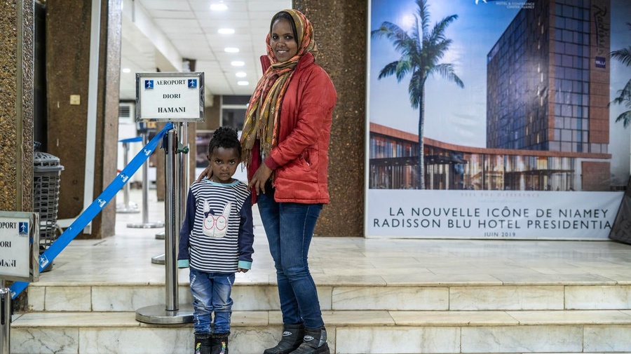 Niger. Eritreans, Somalis and Sudanese evacuated from Tripoli conflict zone