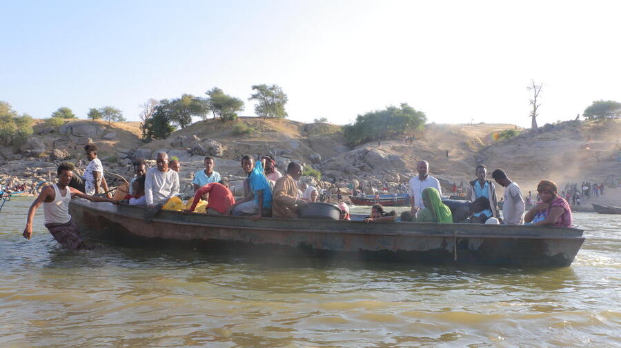 Sudan. Thousands flee fighting in Ethiopia to seek safety