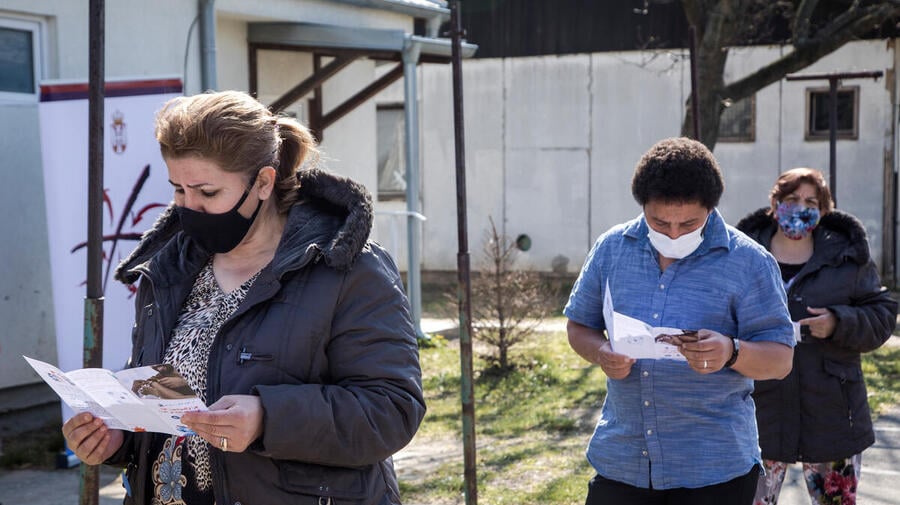 Serbia. Launch of a COVID-19 vaccination programme for refugees and migrants