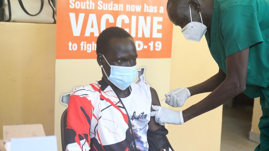 South Sudan COVID-19 vaccine rollout