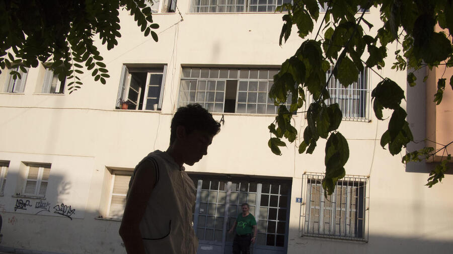 Greece. Asylum seekers and Refugees seek safety in Europe