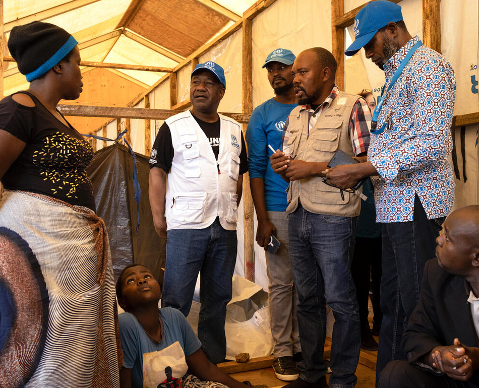 Malawi. RBSA Bureau Director visits refugees