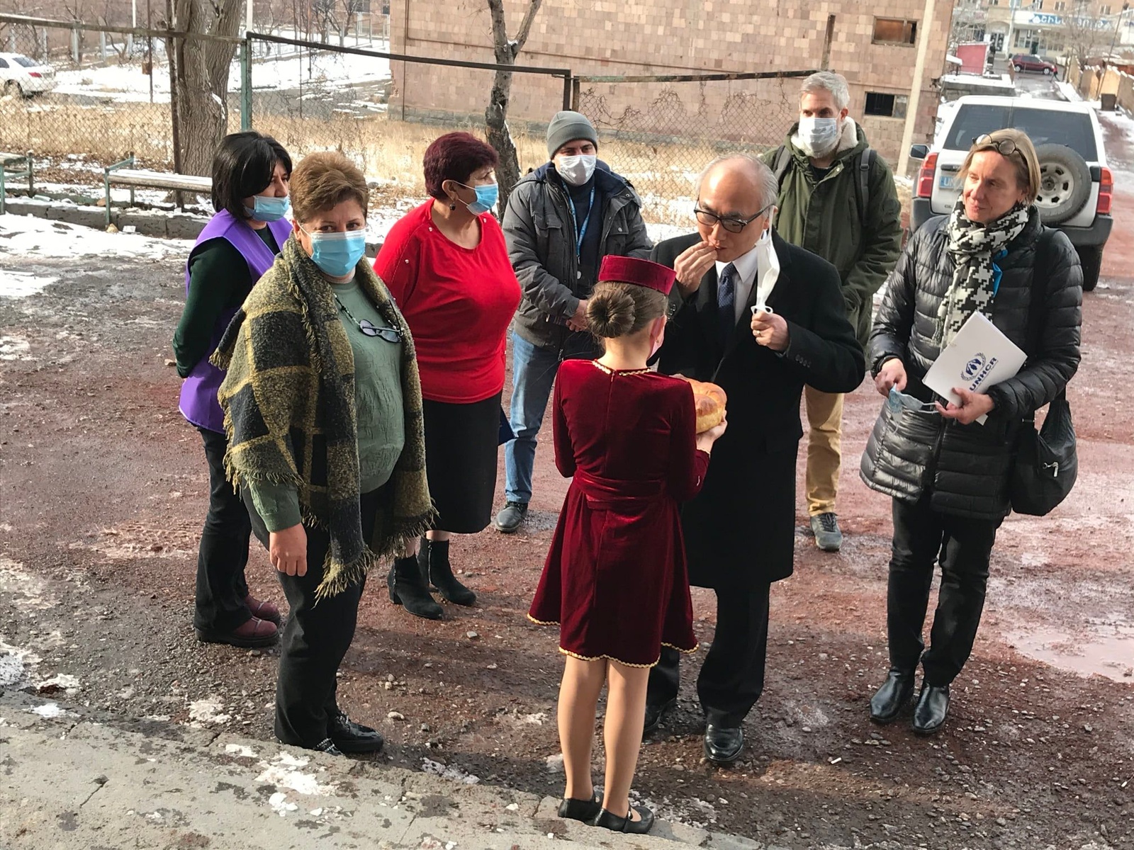 The Ambassador of Japan in Armenia and UNHCR Representative in Armenia