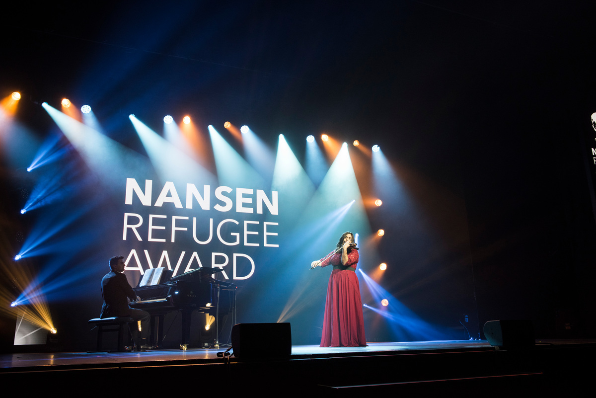 Switzerland. UNHCR's 2017 Nansen Refugee Award ceremony