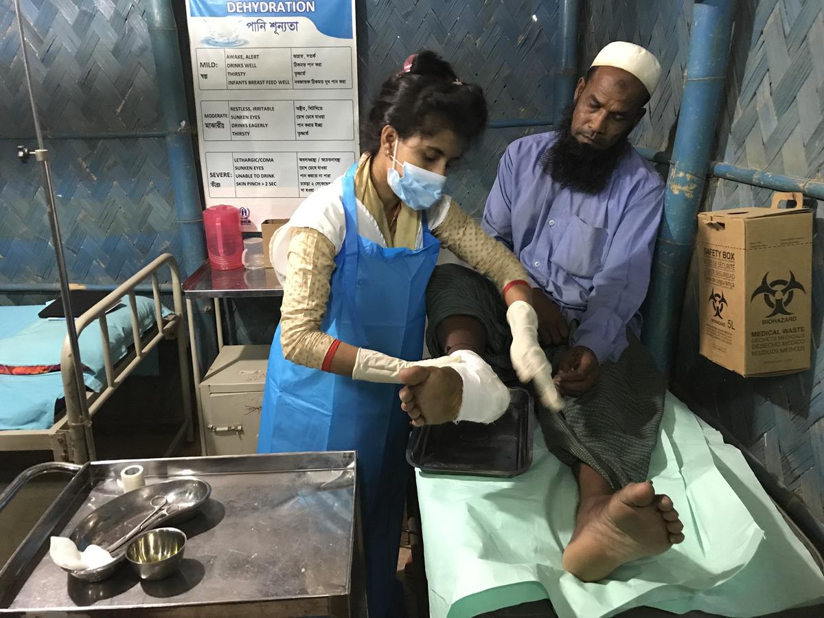 Bangladesh. Round-the-clock healthcare for Rohingya communities