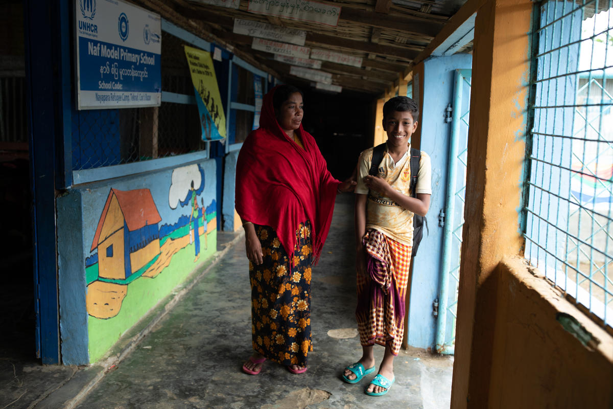 Bangladesh. Emergency monsoon training helps to save lives in the Rohingya refugee camps of Cox's Bazar