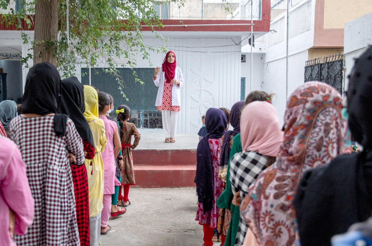 Pakistan. Trailblazing refugee doctor serves her community