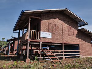 A KOICA funded shelter to support the voluntary return and settlement of internally displaced persons (IDPs) in Kachin in the north-east of Myanmar. 