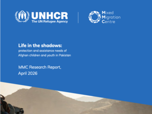 Cover of Life in the shadows:Afghan children and youth in Pakistan report
