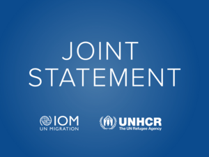 IOM UNHCR Joint Statement Banner