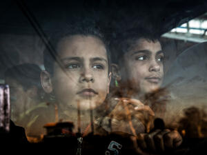 Syria. Abandoned children at an orphanage in Homs