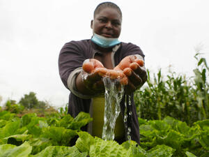 Zimbabwe. Improving condition in in Tongogara refugee camp